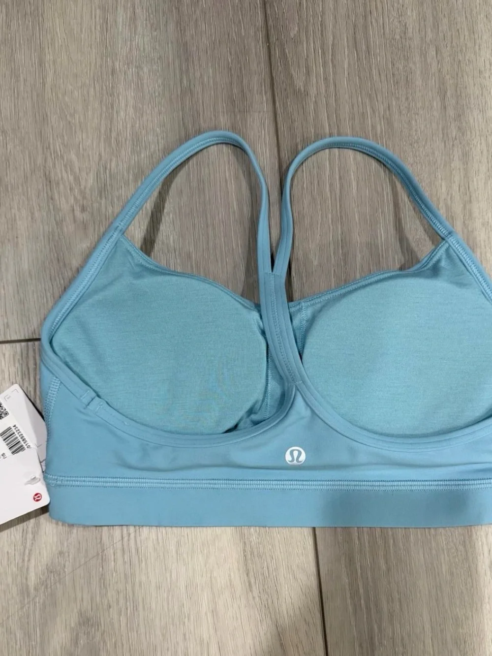 lululemon athletica Women’s Flow Y Nulu Bra in Seaform. Light Support A-C Cup.
